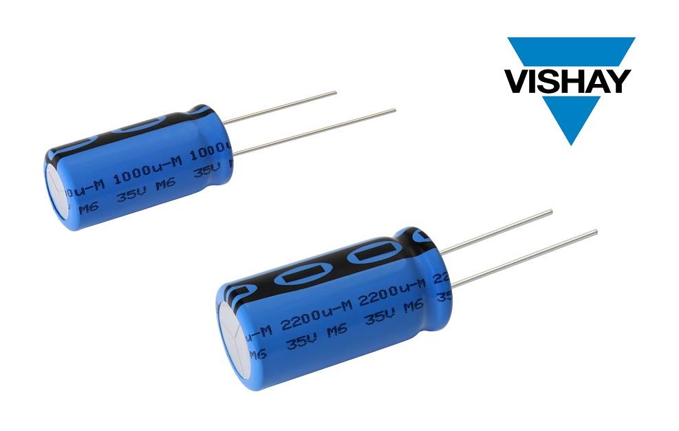 Vishay Introduces Automotive-Grade Miniature Aluminum Electrolytic Capacitors to Improve System Design Flexibility and Save Board Space
